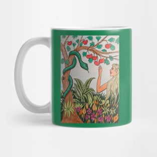 Eve in the Garden of Eden Mug